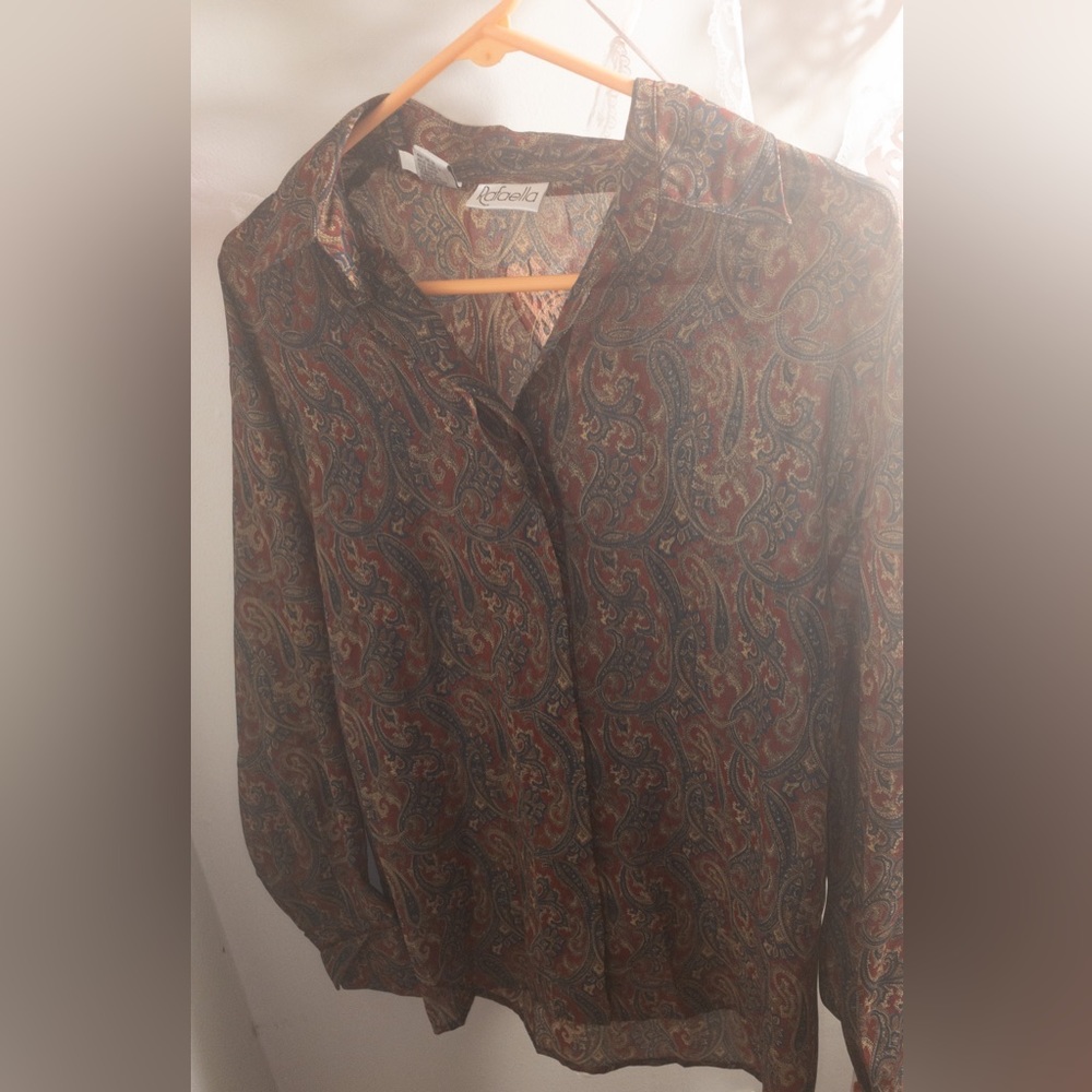 Vintage Paisley Rafella Blouse